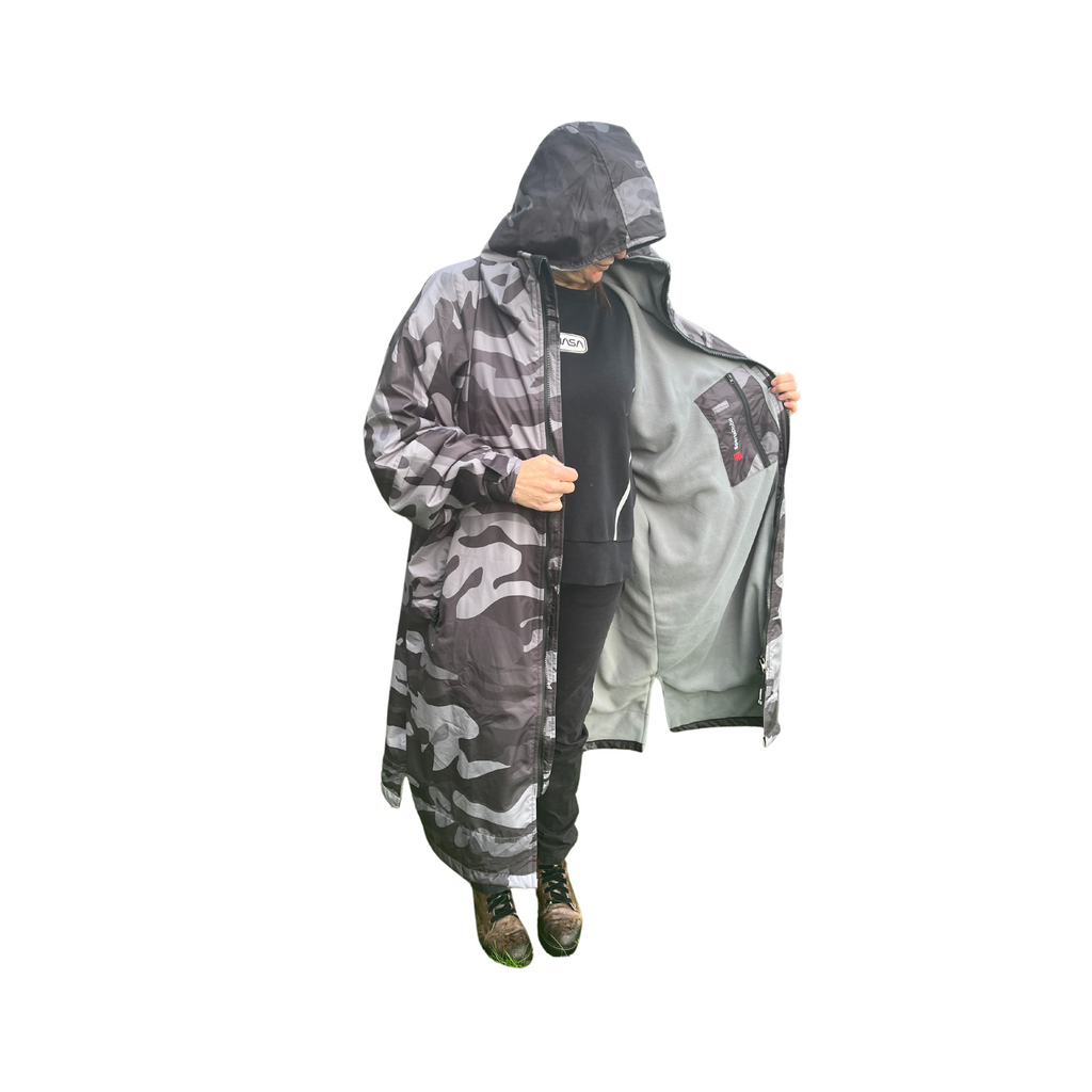 The SportsRobe - Junior Grey Camo