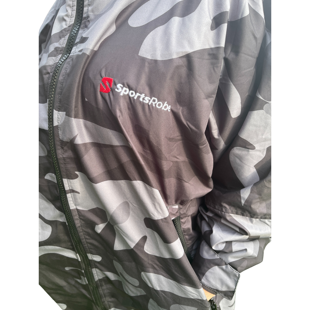 The SportsRobe - Junior Grey Camo